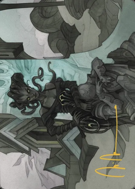 Vraska Joins Up // Vraska Joins Up, carte Magic AOTJ 34 — extension Outlaws of Thunder Junction Art Series