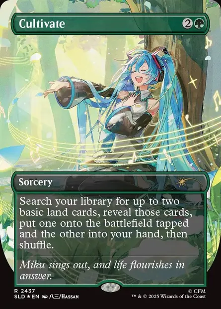 Culture, carte Magic SLD 2437 — extension Secret Lair Drop