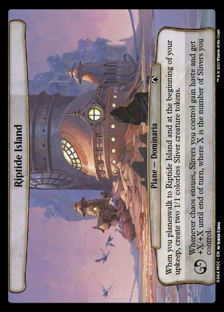 Riptide Island, Magic card MOC 64 — March of the Machine Commander set