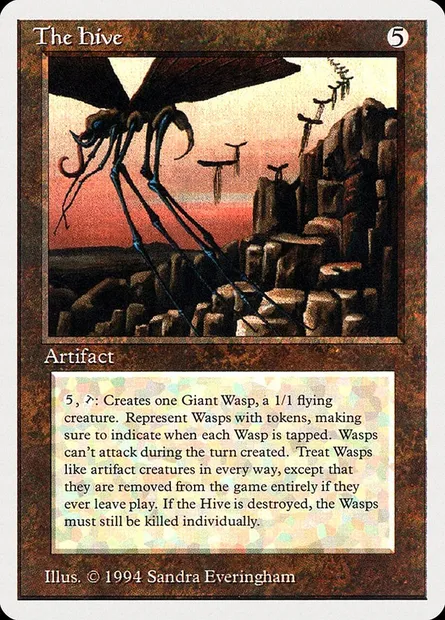 The Hive, Magic card SUM 277 — Summer Magic / Edgar set