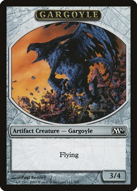 Gargoyle, carte Magic TM10 8 — extension Magic 2010 Tokens