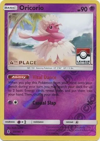 Plumeline, carte Pokémon LGP 055-4 — extension League Promos
