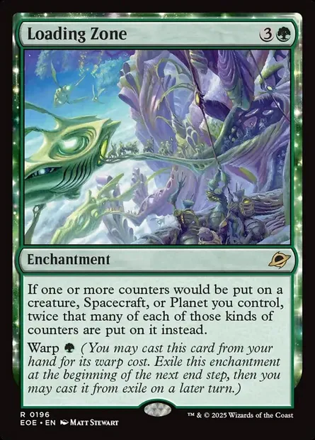 Loading Zone, Magic card EOE 196 — Edge of Eternities set