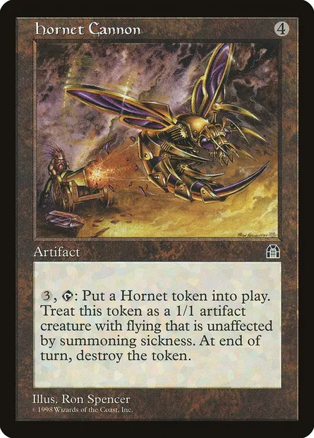 Hornet Cannon, Magic card STH 136 — Stronghold set