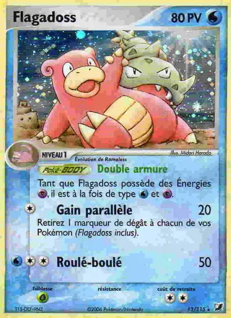 Flagadoss, carte Pokémon UF 13 — extension EX Forces Cachées