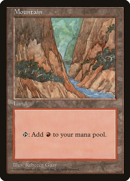 Montagne, carte Magic PALP 8 — extension Asia Pacific Land Program