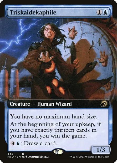 Triskaidekaphile, Magic card MID 342 — Innistrad: Midnight Hunt set