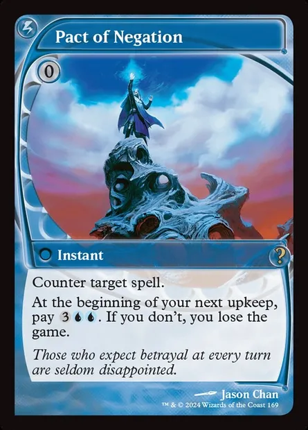 Pact of Negation, Magic card MB2 169 — Mystery Booster 2 set