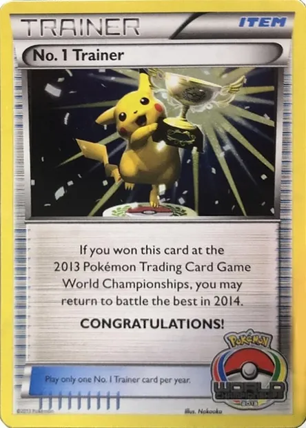 No. 1 Trainer, Pokémon card PR 2013 — Assorted Promos set