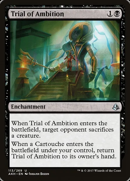 Trial of Ambition, Magic card AKH 113 — Amonkhet set