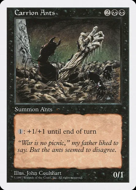 Carrion Ants, Magic card 5ED 150 — Fifth Edition set