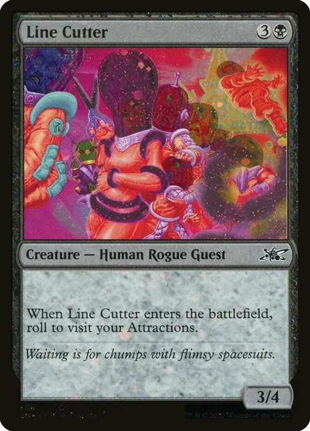 Line Cutter, Magic card UNF 366 — Unfinity set