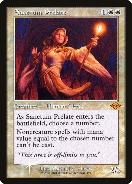 Sanctum Prelate, Magic card MH2 491 — Modern Horizons 2 set