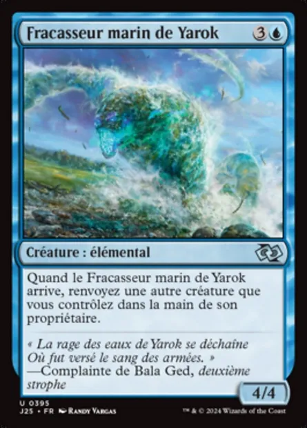 Fracasseur marin de Yarok, carte Magic J25 395 — extension Foundations Jumpstart