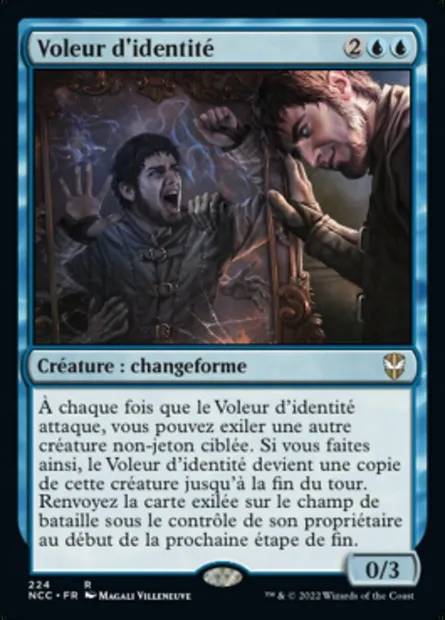 Voleur d'identité, carte Magic NCC 224 — extension New Capenna Commander