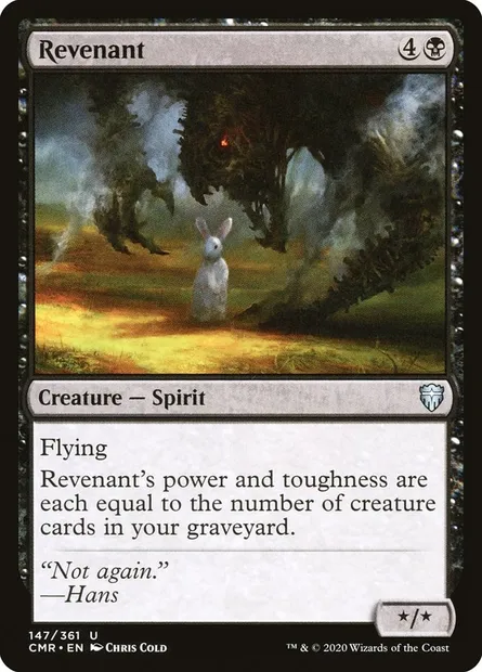 Revenant, Magic card CMR 147 — Commander Legends set