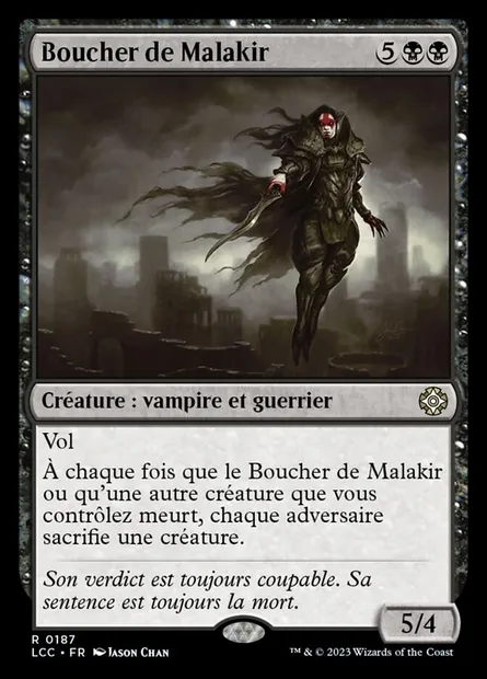 Boucher de Malakir, carte Magic LCC 187 — extension The Lost Caverns of Ixalan Commander