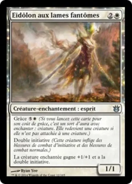 Eidôlon aux lames fantômes, carte Magic BNG 12 — extension Créations divines