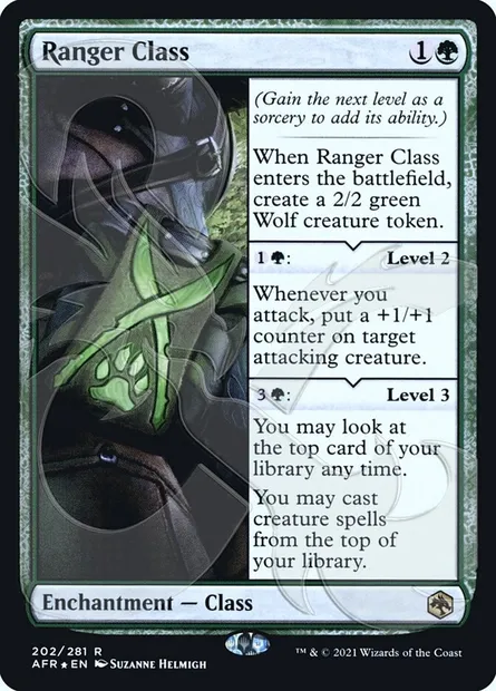 Ranger Class, Magic card PAFR 202a — Adventures in the Forgotten Realms Promos set