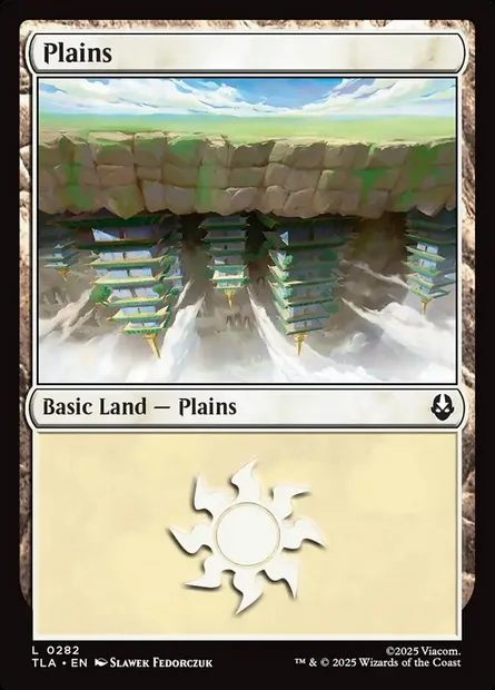 Plains, Magic card TLA 282 — Avatar: The Last Airbender set