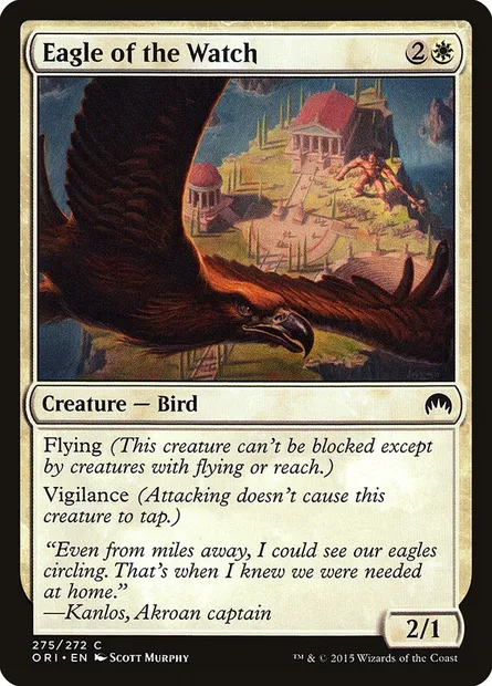 Eagle of the Watch, Magic card ORI 275 — Magic Origins set