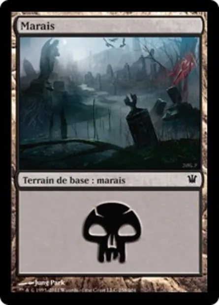 Marais, carte Magic ISD 258 — extension Innistrad