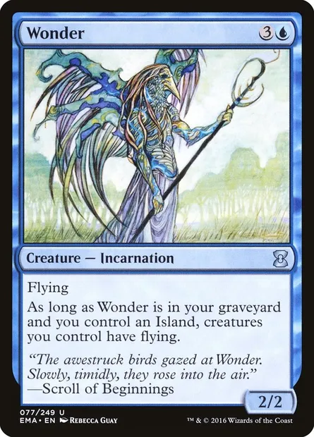 L'Émerveillement, carte Magic EMA 77 — extension Eternal Masters
