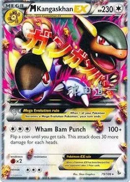 M Kangaskhan ex, Pokémon card WCD14 079 — World Championship Decks 2014 set