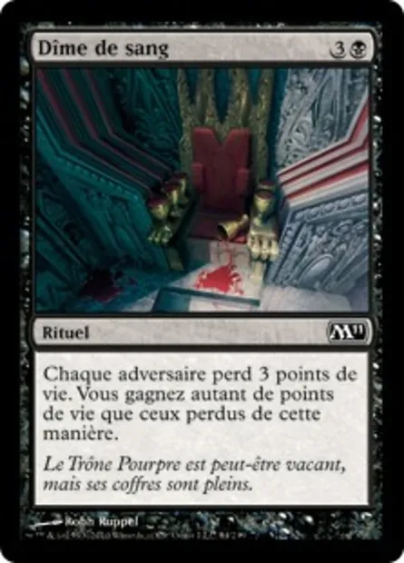 Dîme de sang, carte Magic M11 84 — extension Magic 2011