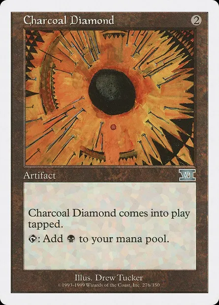 Charcoal Diamond, Magic card 6ED 276 — Classic Sixth Edition set