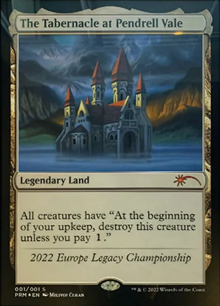 The Tabernacle at Pendrell Vale, carte Magic OLGC 2022C — extension Legacy Championship