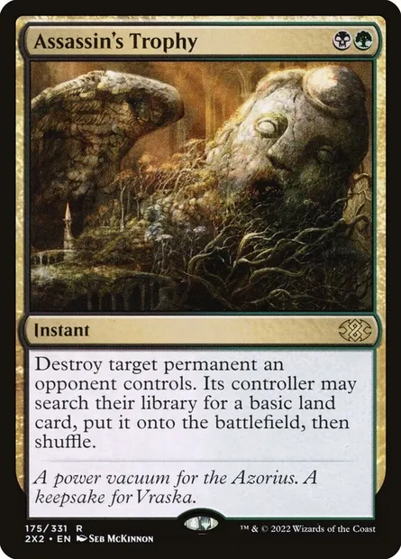 Assassin's Trophy, Magic card 2X2 175 — Double Masters 2022 set