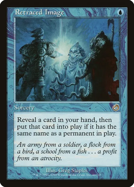 Retraced Image, Magic card TOR 46 — Torment set