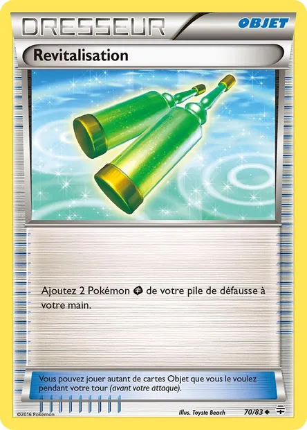 Revitalisation, carte Pokémon GEN 70 — extension Générations