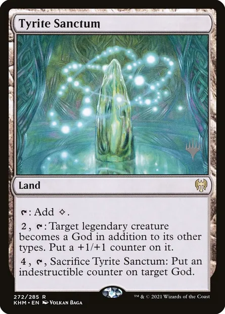 Tyrite Sanctum, Magic card PKHM 272p — Kaldheim Promos set