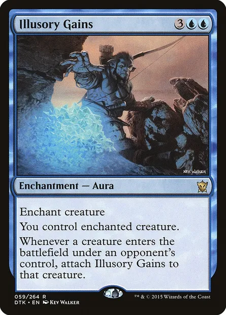 Illusory Gains, Magic card DTK 59 — Dragons of Tarkir set