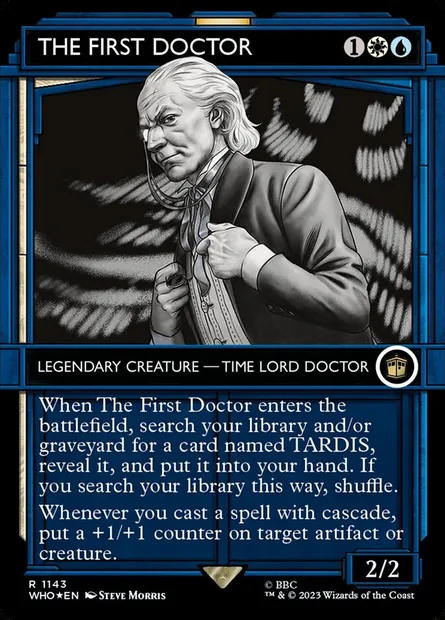 The First Doctor, Magic card WHO 1143 — Doctor Who set