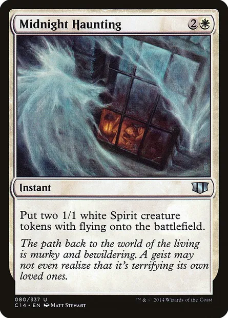 Midnight Haunting, Magic card C14 80 — Commander 2014 set