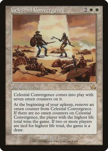 Celestial Convergence, Magic card PCY 5 — Prophecy set
