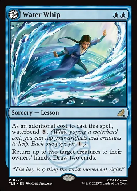 Water Whip, Magic card TLE 227 — Avatar: The Last Airbender Eternal set