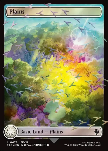 Plaine, carte Magic FIC 478 — extension Final Fantasy Commander