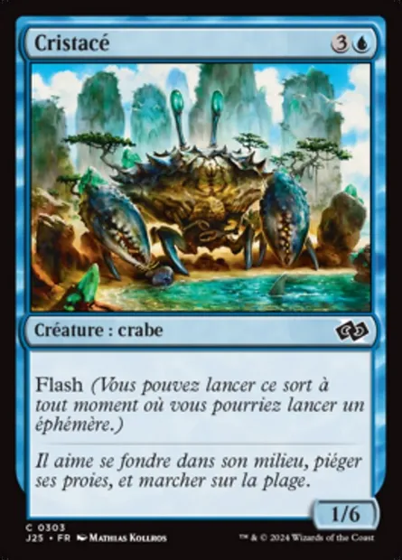 Cristacé, carte Magic J25 303 — extension Foundations Jumpstart