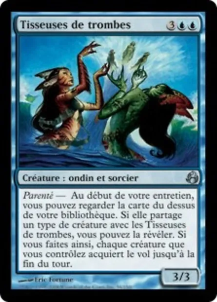 Tisseuses de trombes, carte Magic MOR 56 — extension Leveciel