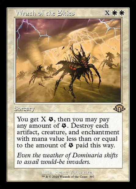 Wrath of the Skies, Magic card MH3 397 — Modern Horizons 3 set