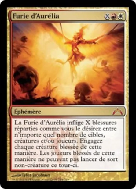 Furie d'Aurélia, carte Magic GTC 144 — extension Insurrection