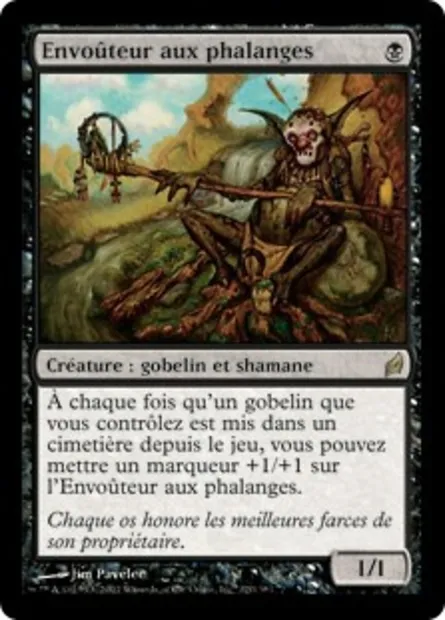 Envoûteur aux phalanges, carte Magic LRW 120 — extension Lorwyn