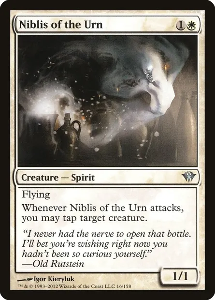 Niblis of the Urn, Magic card DKA 16 — Dark Ascension set