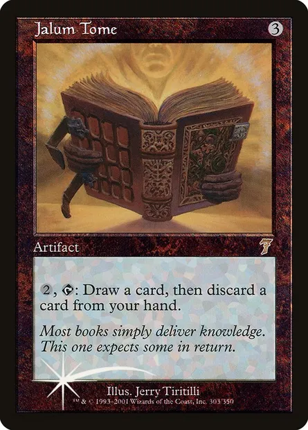 Jalum Tome, Magic card 7ED 303★ — Seventh Edition set