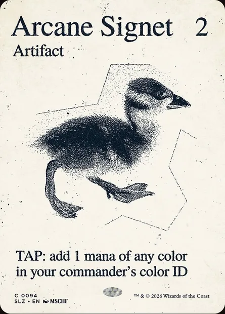 Arcane Signet, Magic card SLZ 94 — The Zeta Set set