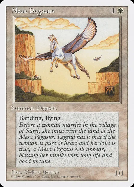 Mesa Pegasus, Magic card ITP 5 — Introductory Two-Player Set set
